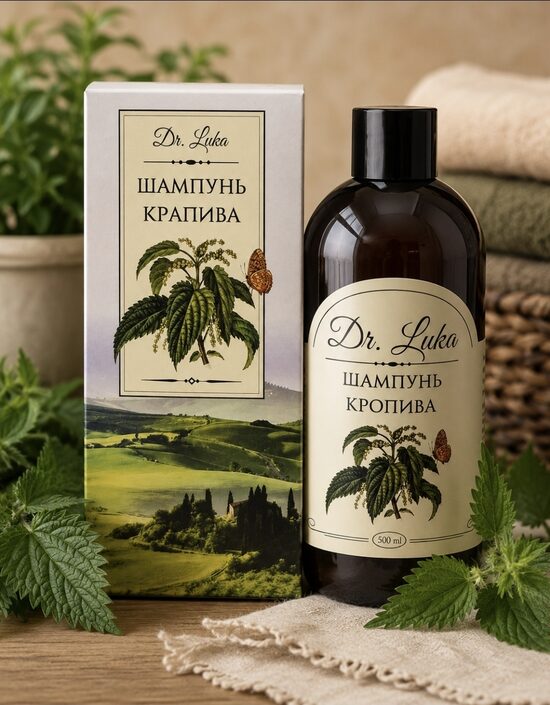 DR LUKA NĀTRU ŠAMPŪNS 330ML