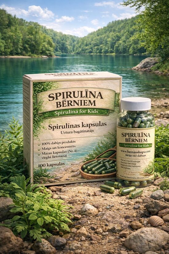 SPIRULĪNA - SALDŪDENS AĻĢE