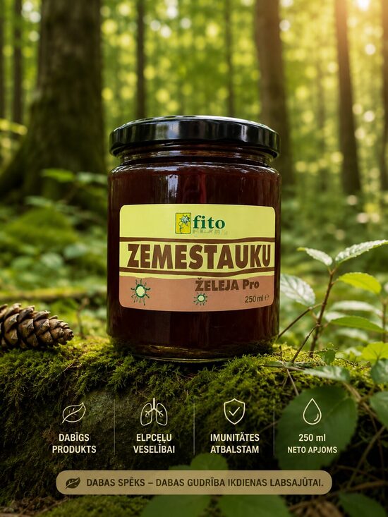 ZEMESTAUKU ŽELEJA PLUS 250ML