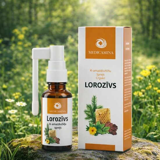 KAKLA AEROSOLS DABĪGS LOROZĪVS SPRAY AR PROPOLISU 20 ML