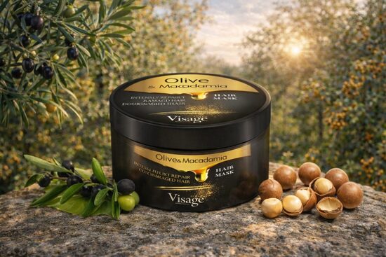 INTENSĪVI ATJAUNOJOŠA MATU MAKSA OLIVE& MACADAMIA HAIR MASK 100MG