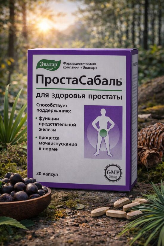 PROSTATAS VESELĪBAI UN KOMFORTAM - PROSTASABEL 30 KAPSULAS