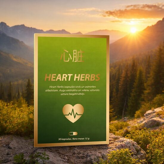 SIRDS UN ASINSVADU ATBALSTS HEART HERBS 