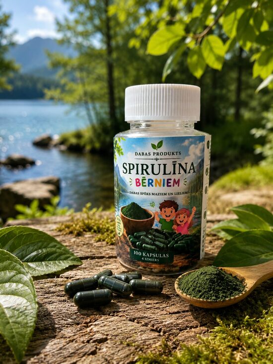 SPIRULĪNA - SALDŪDENS AĻĢE